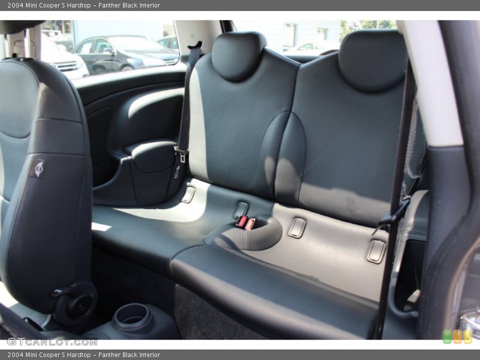 Panther Black Interior Rear Seat for the 2004 Mini Cooper S Hardtop #68840103