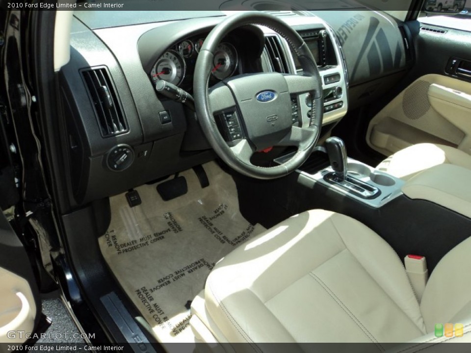 Camel Interior Prime Interior for the 2010 Ford Edge Limited #68841318