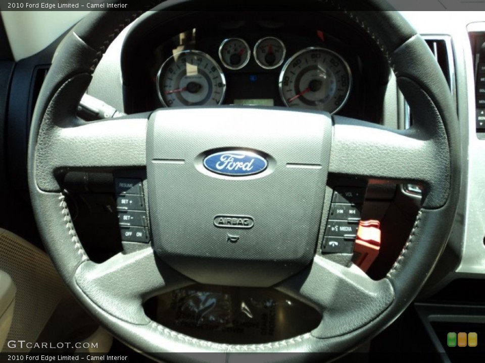 Camel Interior Steering Wheel for the 2010 Ford Edge Limited #68841393