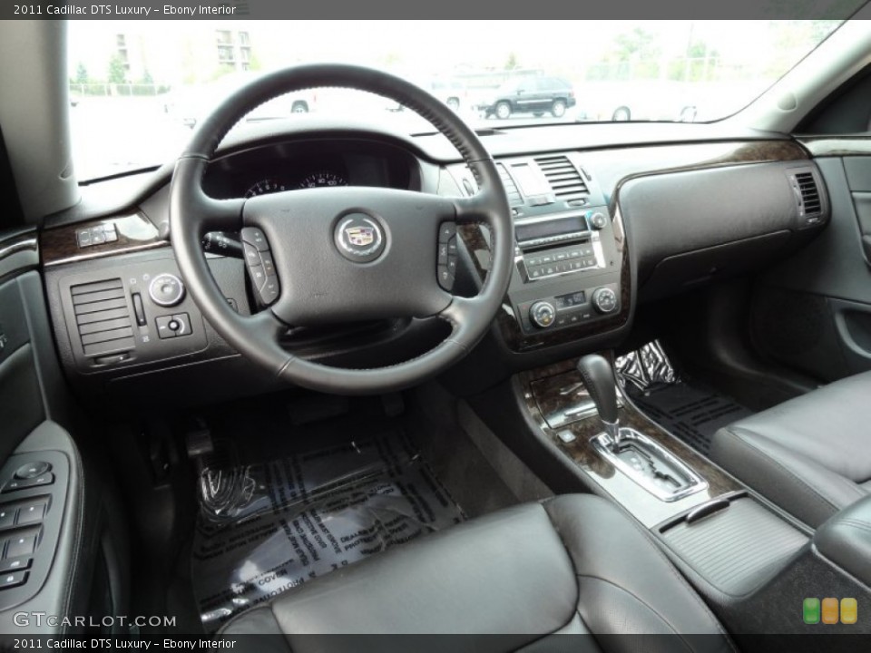 Ebony Interior Prime Interior for the 2011 Cadillac DTS Luxury #68842521