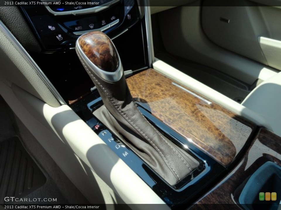 Shale/Cocoa Interior Transmission for the 2013 Cadillac XTS Premium AWD #68843018