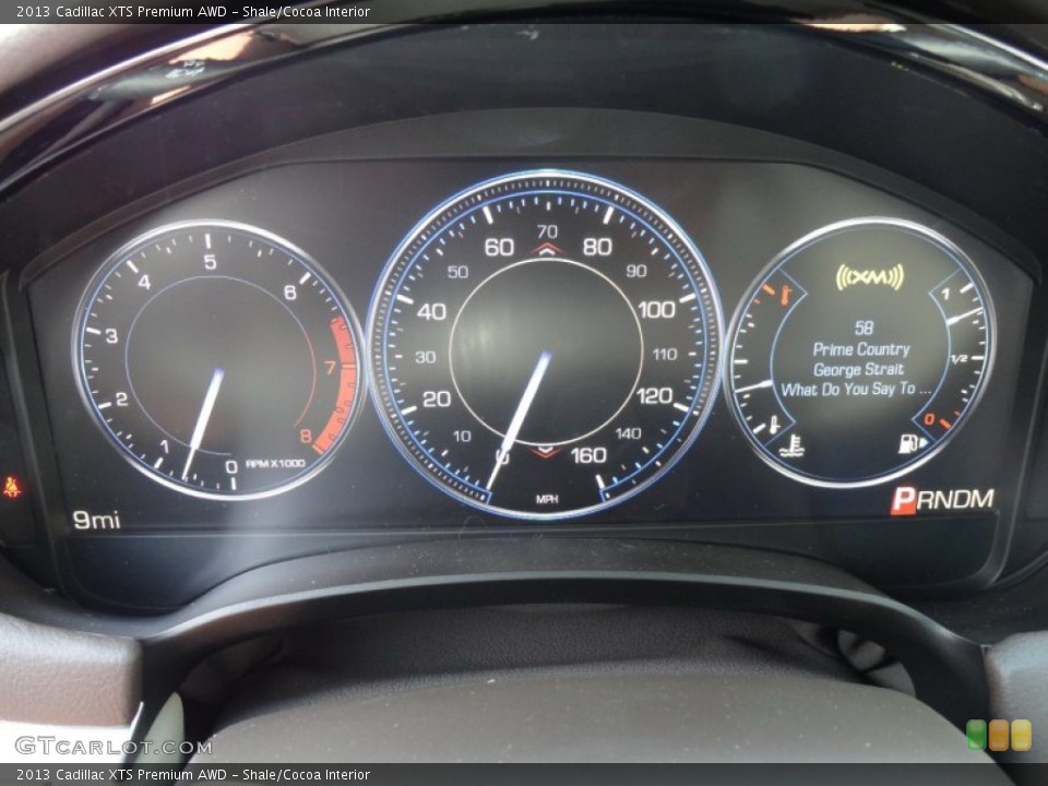 Shale/Cocoa Interior Gauges for the 2013 Cadillac XTS Premium AWD #68843054