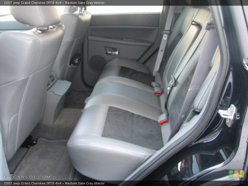 Medium Slate Gray Interior Rear Seat for the 2007 Jeep Grand Cherokee SRT8 4x4 #68843181