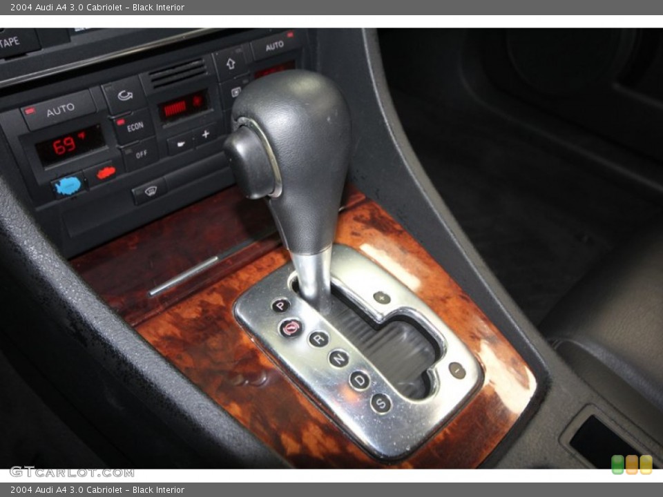 Black Interior Transmission for the 2004 Audi A4 3.0 Cabriolet #68843289