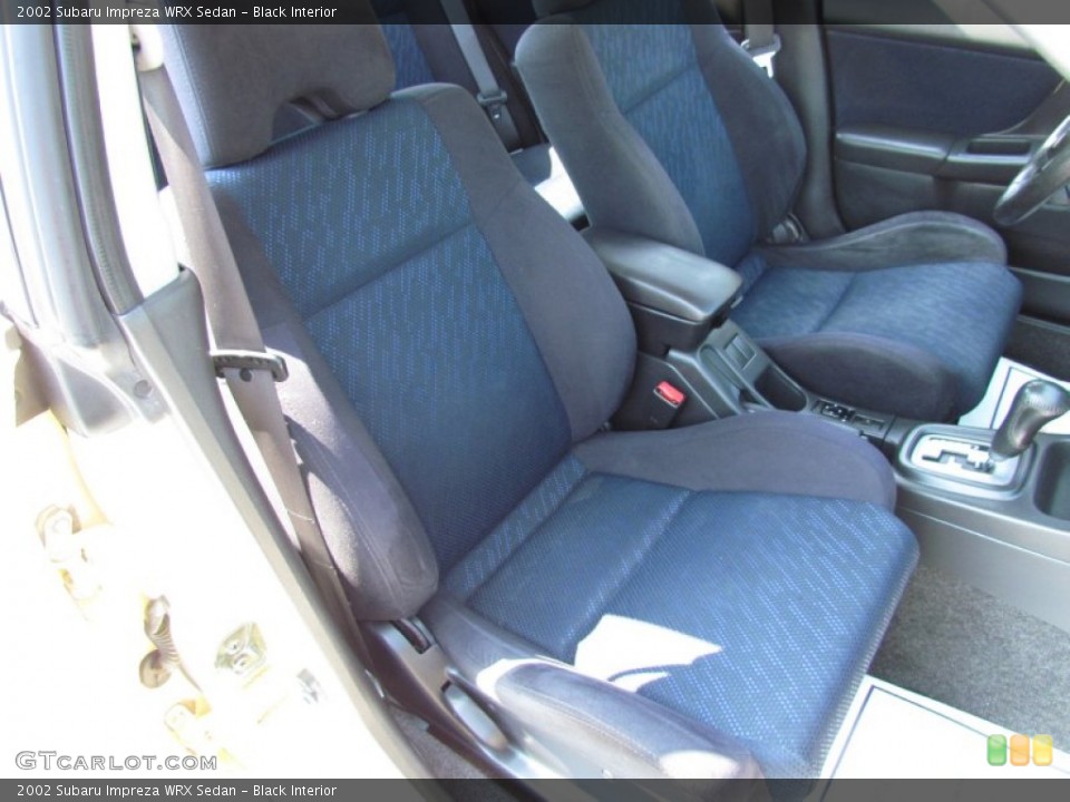 Black Interior Front Seat for the 2002 Subaru Impreza WRX Sedan #68844411