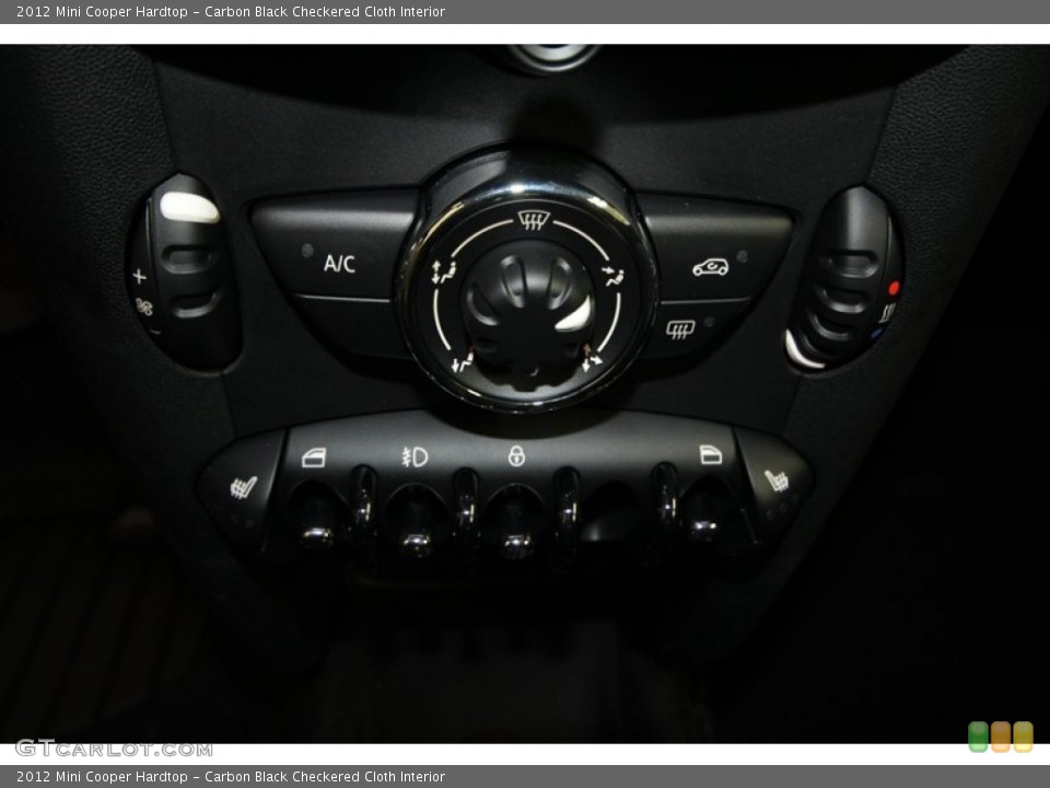 Carbon Black Checkered Cloth Interior Controls for the 2012 Mini Cooper Hardtop #68844882
