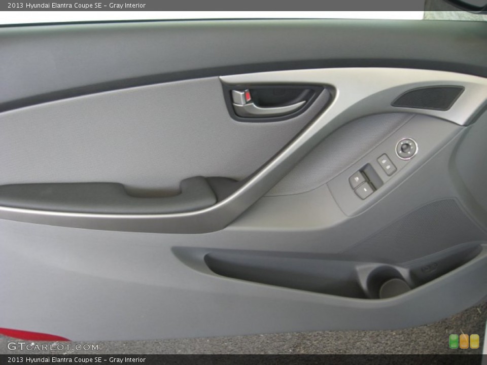 Gray Interior Door Panel for the 2013 Hyundai Elantra Coupe SE #68845976