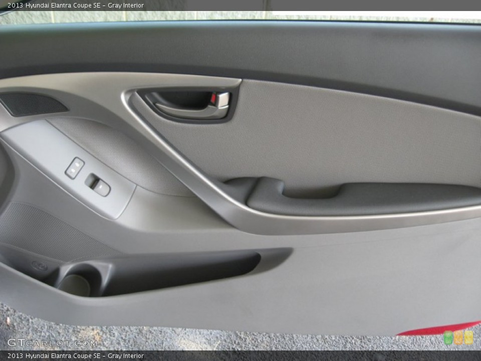 Gray Interior Door Panel for the 2013 Hyundai Elantra Coupe SE #68846021