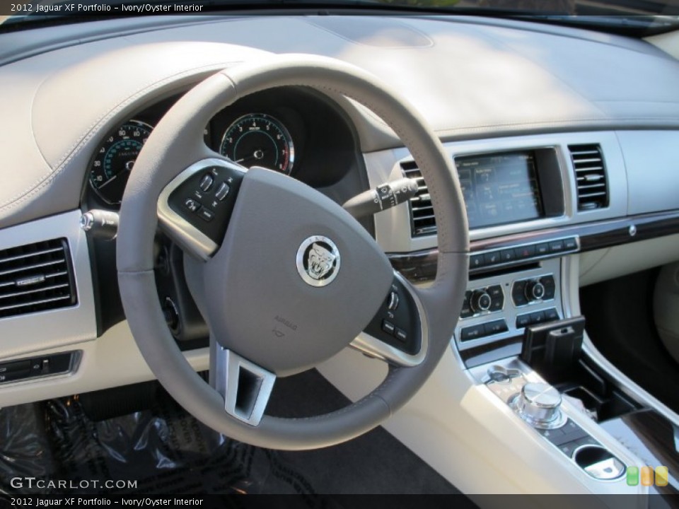 Ivory/Oyster Interior Dashboard for the 2012 Jaguar XF Portfolio #68846271