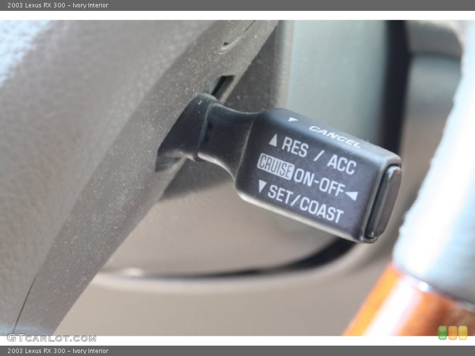 Ivory Interior Controls for the 2003 Lexus RX 300 #68847768