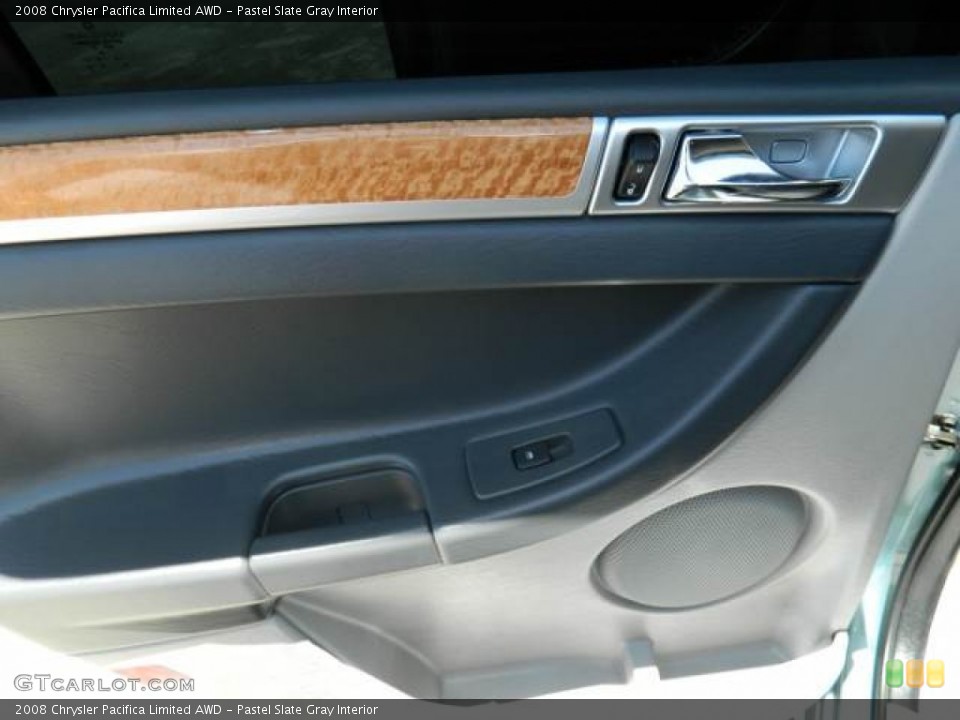 Pastel Slate Gray Interior Door Panel for the 2008 Chrysler Pacifica Limited AWD #68850570