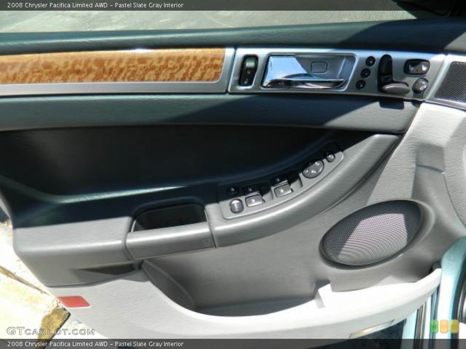 Pastel Slate Gray Interior Door Panel for the 2008 Chrysler Pacifica Limited AWD #68850579