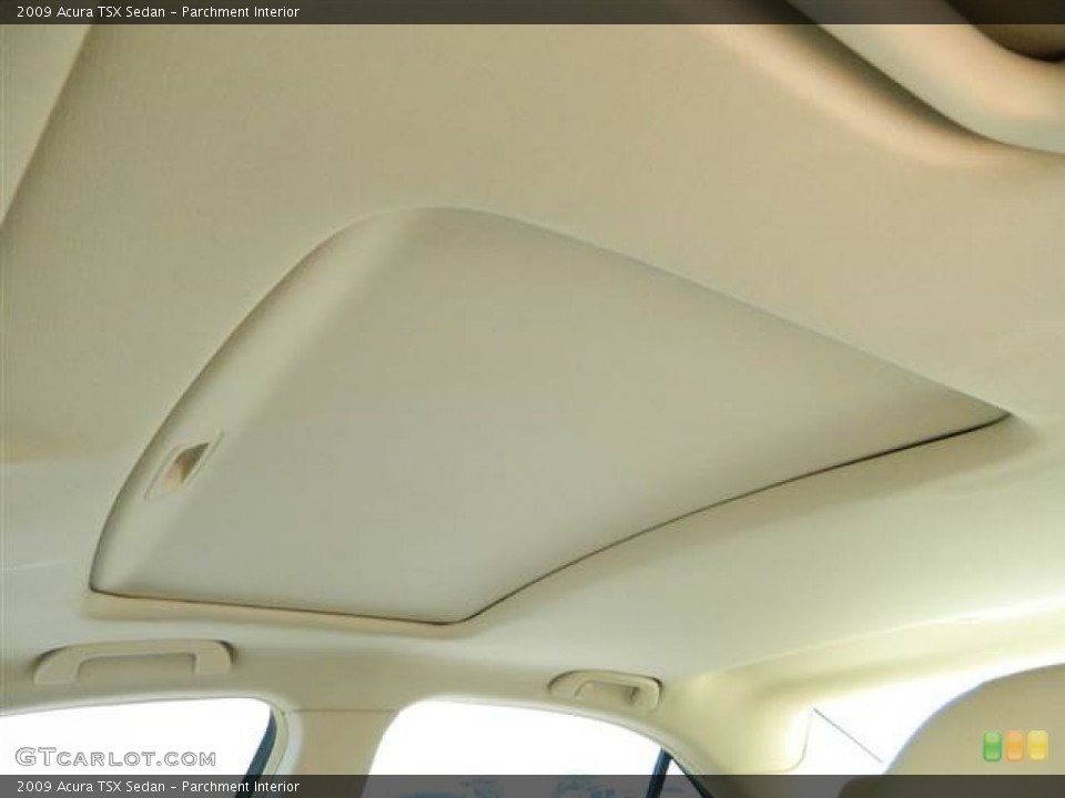 Parchment Interior Sunroof for the 2009 Acura TSX Sedan #68852532