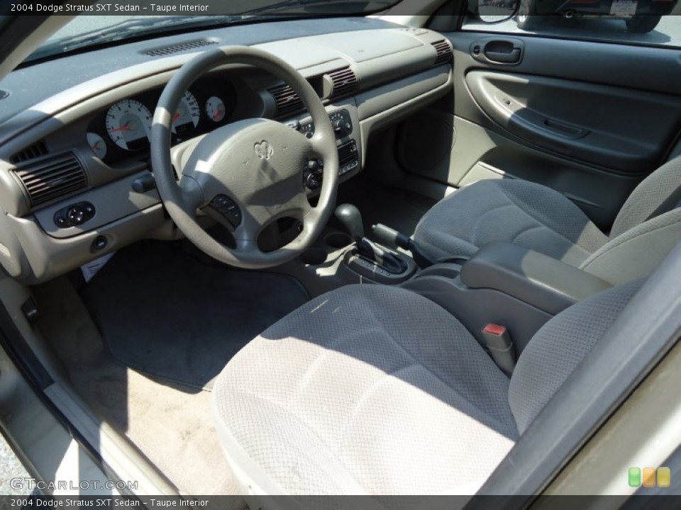 Taupe Interior Prime Interior for the 2004 Dodge Stratus SXT Sedan #68852547