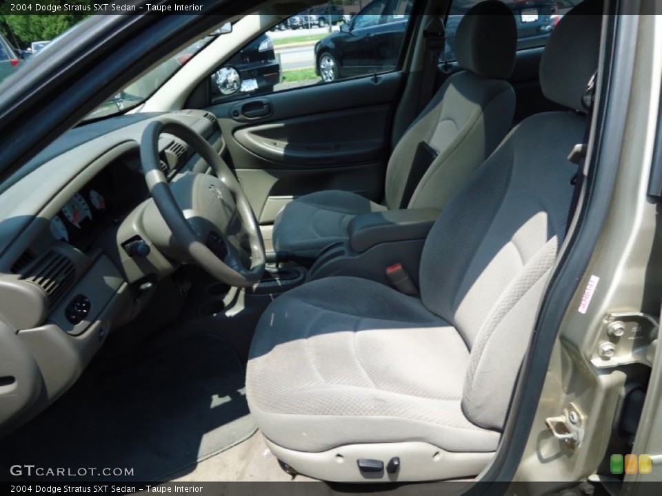 Taupe Interior Front Seat for the 2004 Dodge Stratus SXT Sedan #68852556
