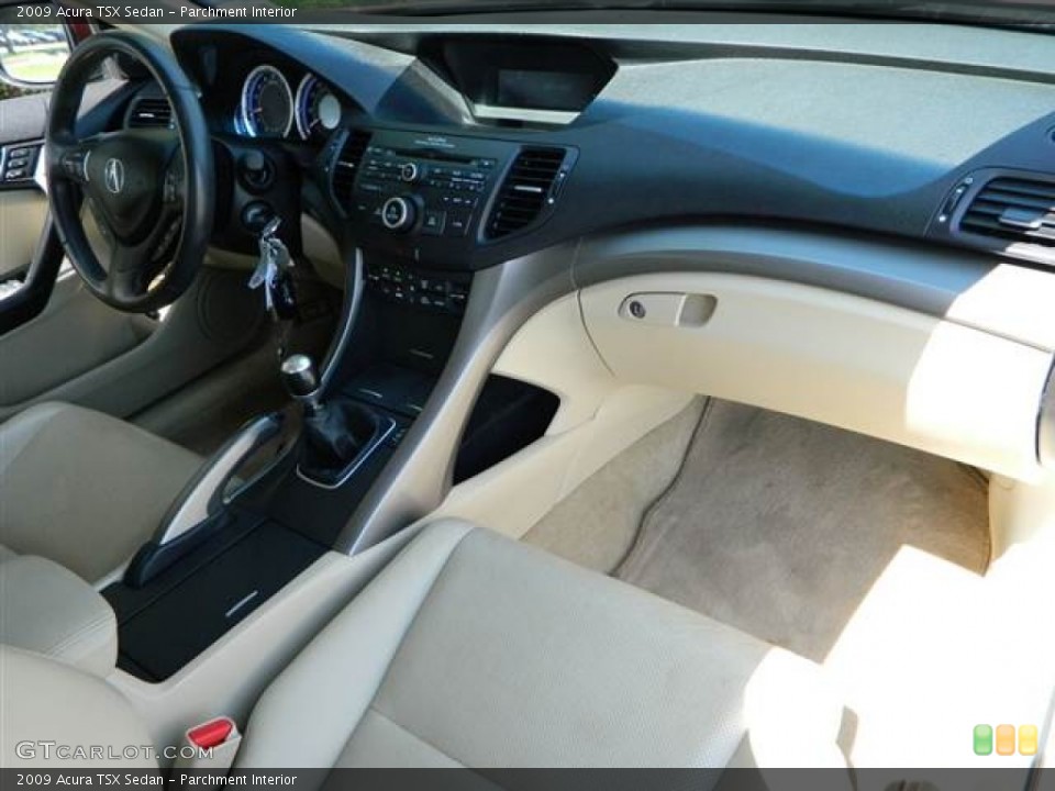 Parchment Interior Dashboard for the 2009 Acura TSX Sedan #68852583