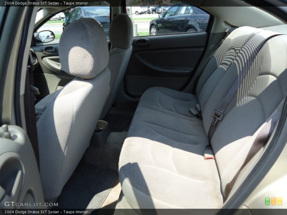 Taupe Interior Rear Seat for the 2004 Dodge Stratus SXT Sedan #68852625
