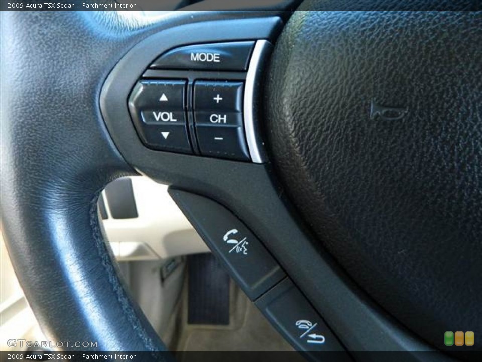 Parchment Interior Controls for the 2009 Acura TSX Sedan #68852643