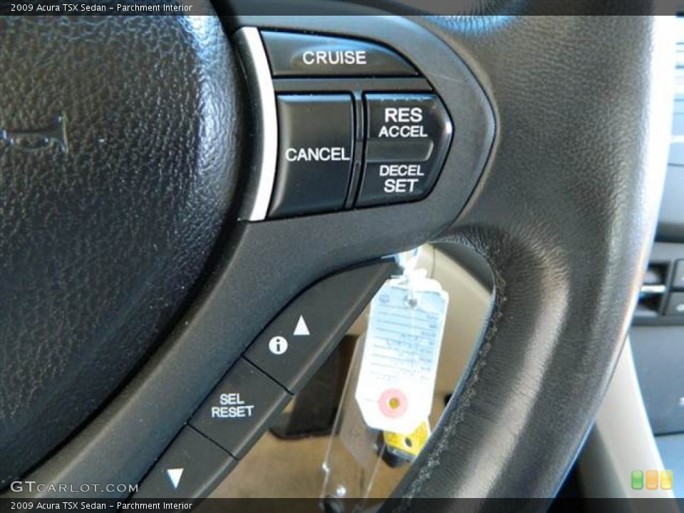 Parchment Interior Controls for the 2009 Acura TSX Sedan #68852652