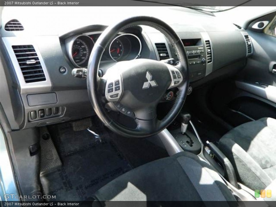 Black Interior Dashboard for the 2007 Mitsubishi Outlander LS #68852826