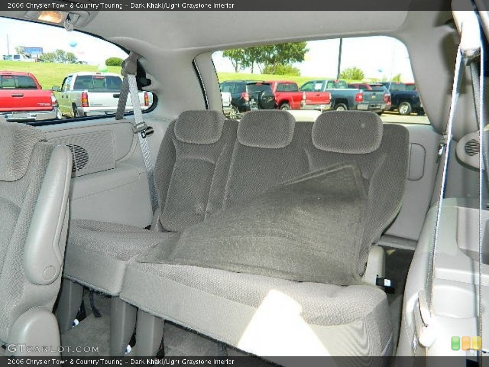Dark Khaki/Light Graystone Interior Rear Seat for the 2006 Chrysler Town & Country Touring #68853615