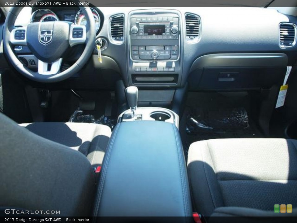 Black Interior Dashboard for the 2013 Dodge Durango SXT AWD #68853731
