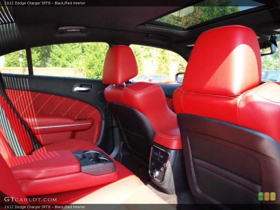 Black/Red Interior Photo for the 2012 Dodge Charger SRT8 #68853774
