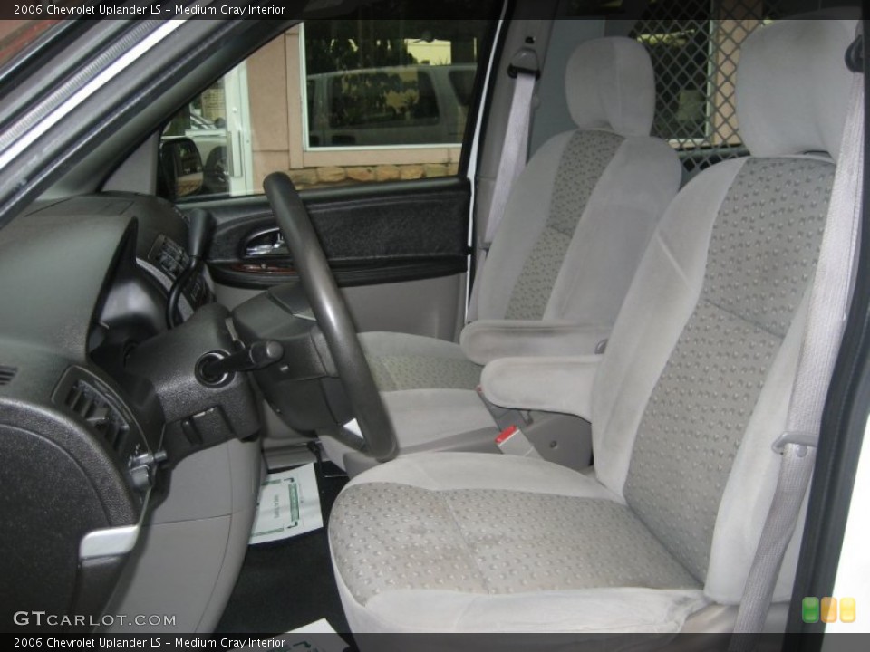 Medium Gray Interior Front Seat for the 2006 Chevrolet Uplander LS #68854167