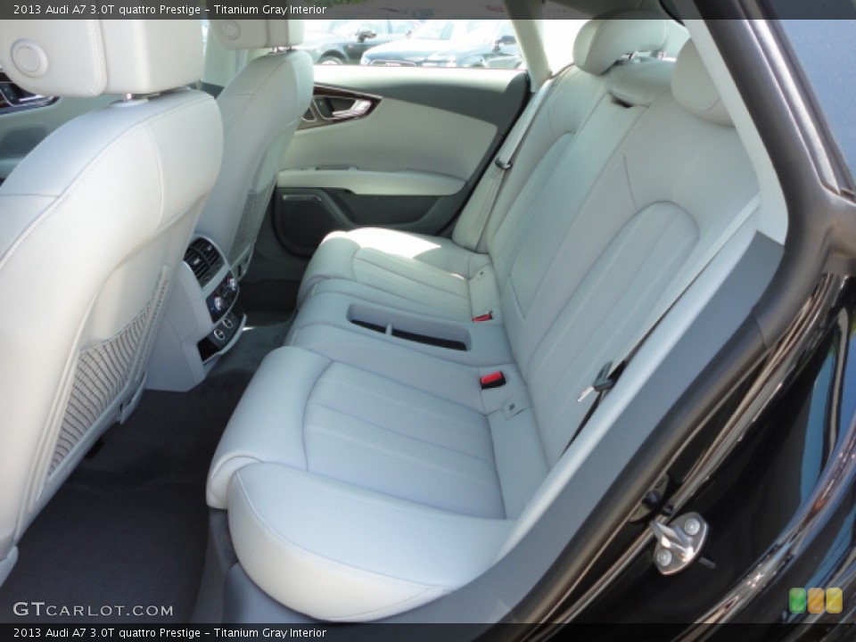 Titanium Gray Interior Rear Seat for the 2013 Audi A7 3.0T quattro Prestige #68861463