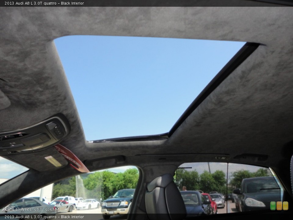 Black Interior Sunroof for the 2013 Audi A8 L 3.0T quattro #68861842