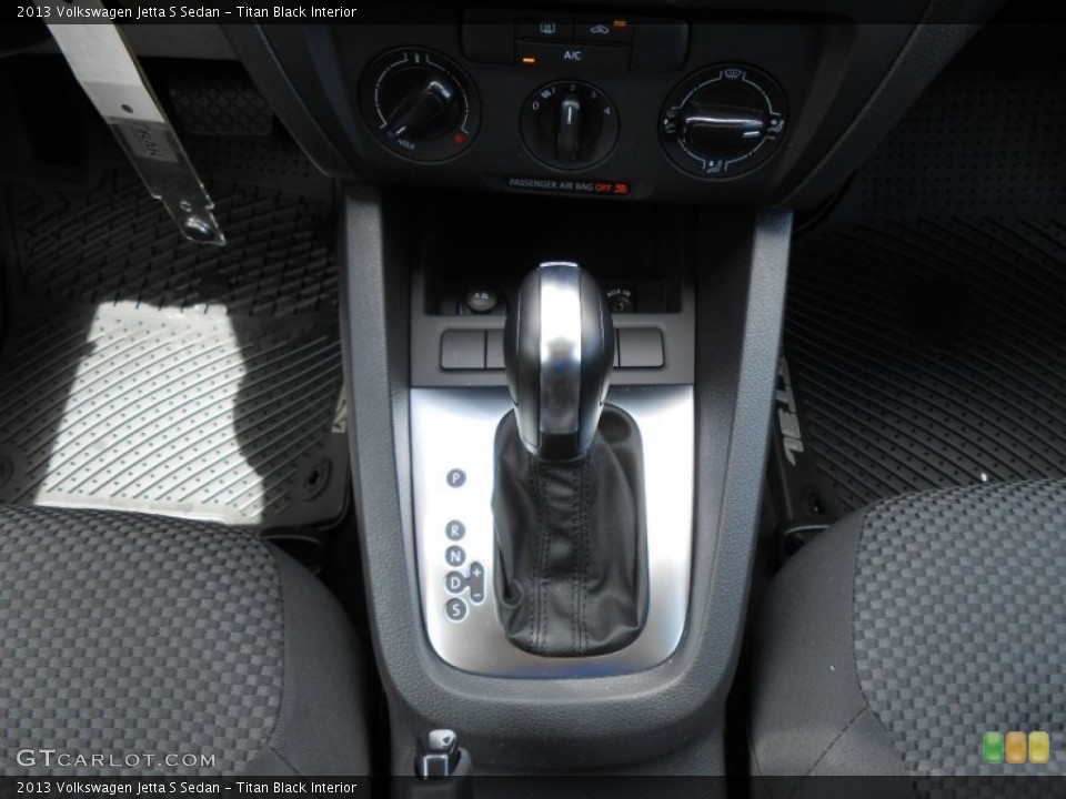 Titan Black Interior Transmission for the 2013 Volkswagen Jetta S Sedan #68862157