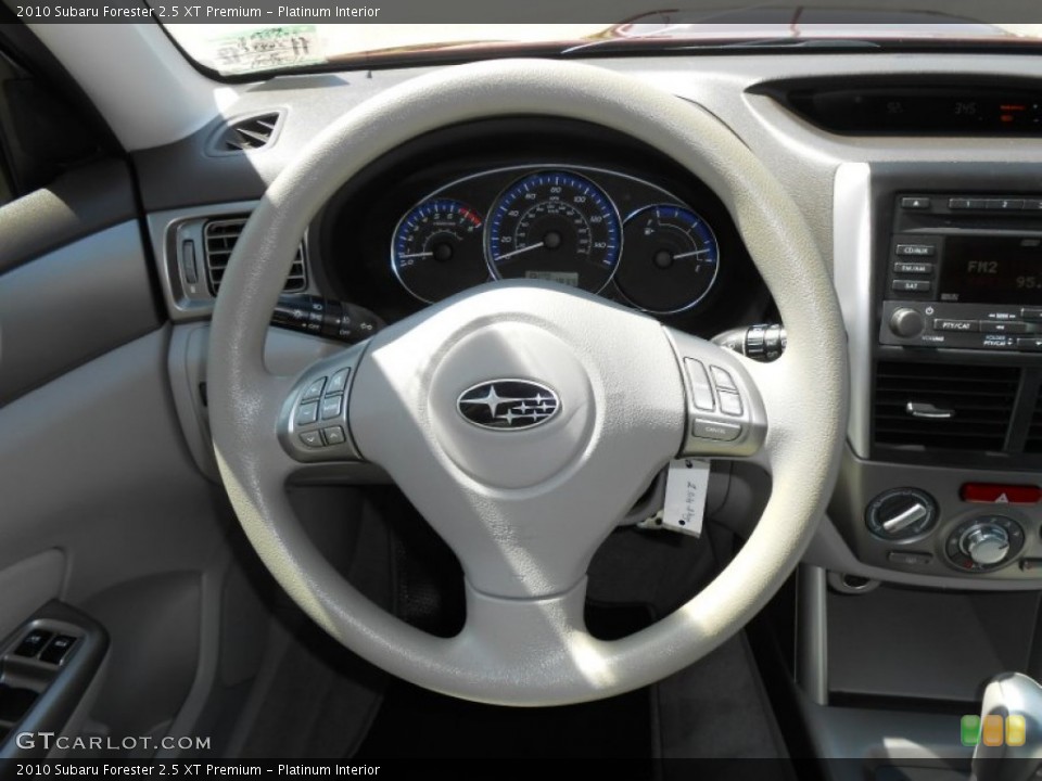 Platinum Interior Steering Wheel for the 2010 Subaru Forester 2.5 XT Premium #68862291