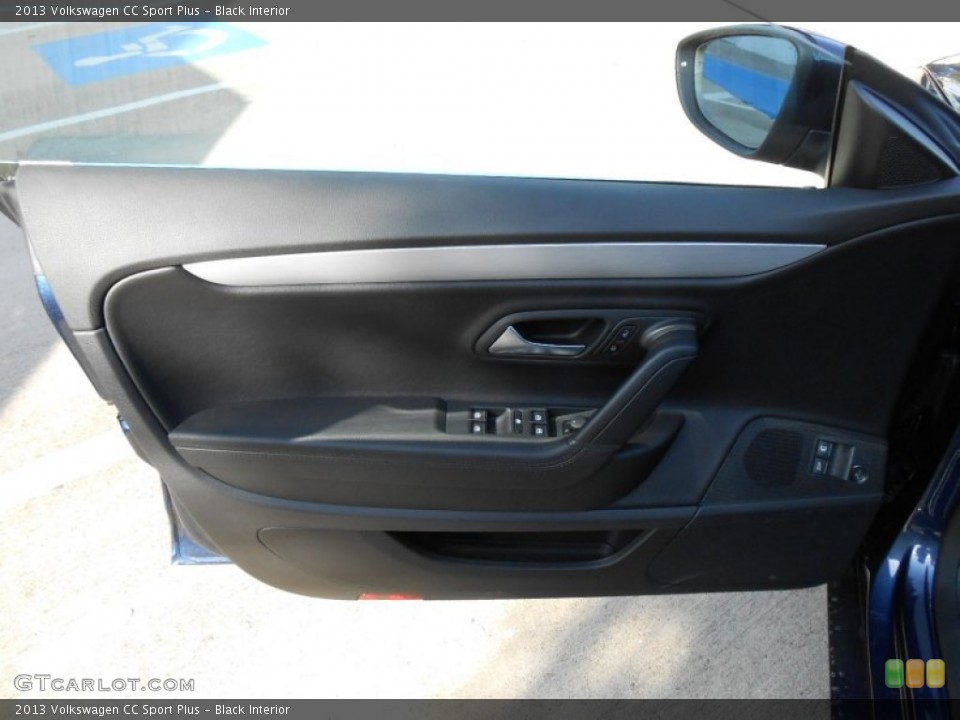 Black Interior Door Panel for the 2013 Volkswagen CC Sport Plus #68862296