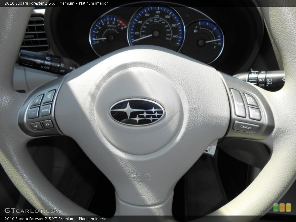 Platinum Interior Steering Wheel for the 2010 Subaru Forester 2.5 XT Premium #68862300