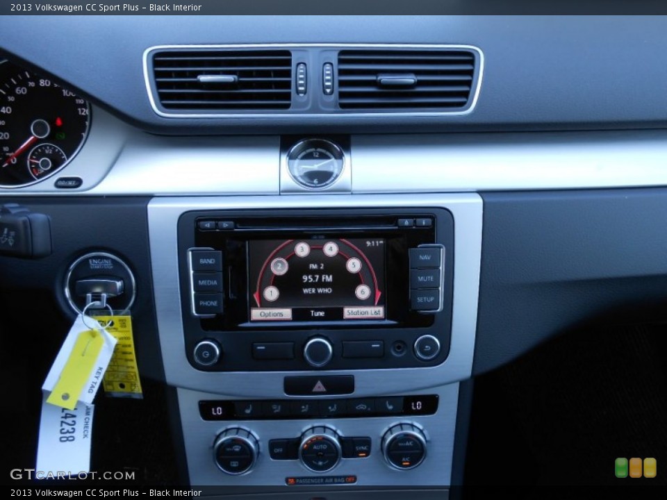 Black Interior Controls for the 2013 Volkswagen CC Sport Plus #68862363