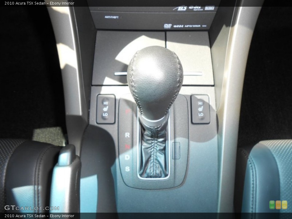 Ebony Interior Transmission for the 2010 Acura TSX Sedan #68862585