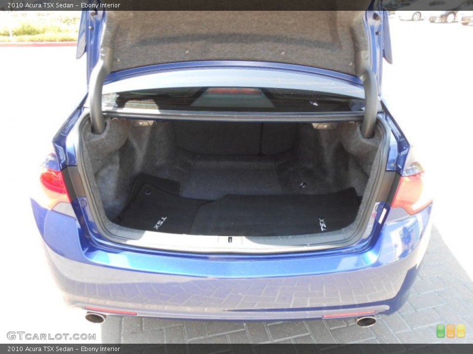 Ebony Interior Trunk for the 2010 Acura TSX Sedan #68862651