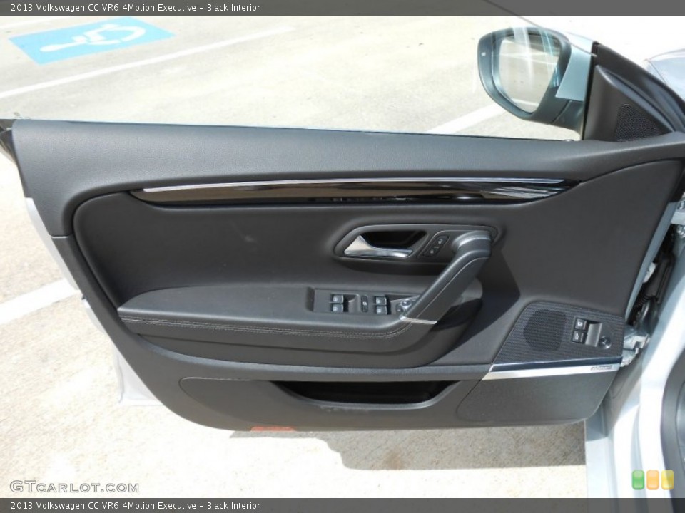 Black Interior Door Panel for the 2013 Volkswagen CC VR6 4Motion Executive #68863101
