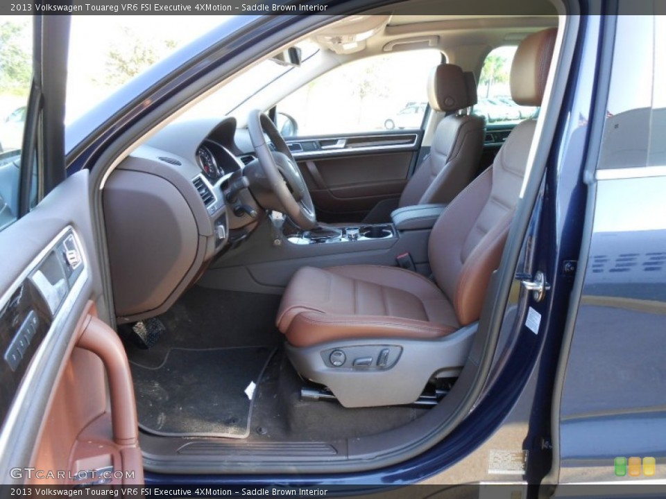 Saddle Brown Interior Photo for the 2013 Volkswagen Touareg VR6 FSI Executive 4XMotion #68864451