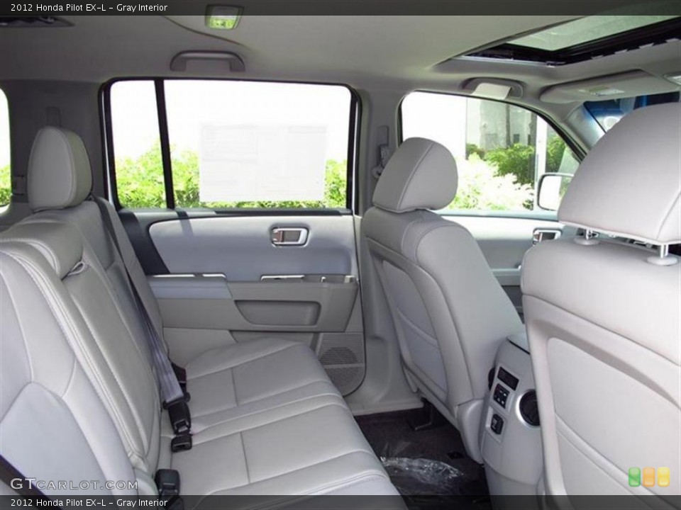 Gray Interior Rear Seat for the 2012 Honda Pilot EX-L #68866509