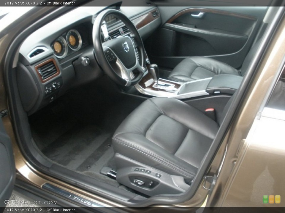 Off Black Interior Prime Interior for the 2012 Volvo XC70 3.2 #68871195
