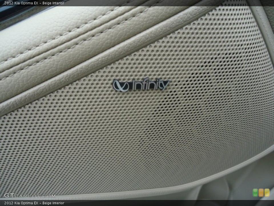 Beige Interior Audio System for the 2012 Kia Optima EX #68871357