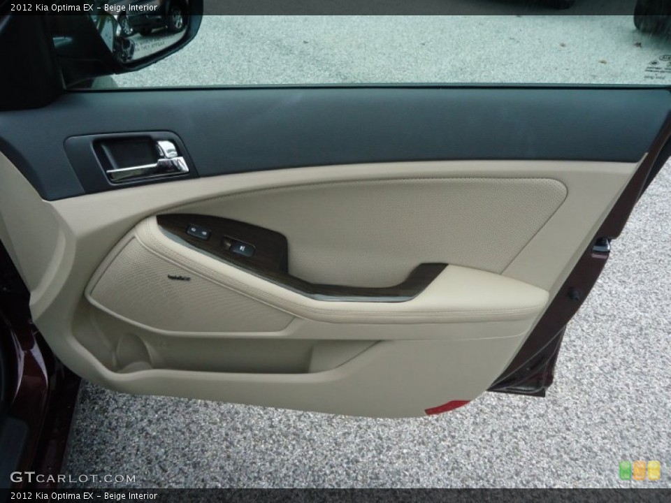 Beige Interior Door Panel for the 2012 Kia Optima EX #68871372