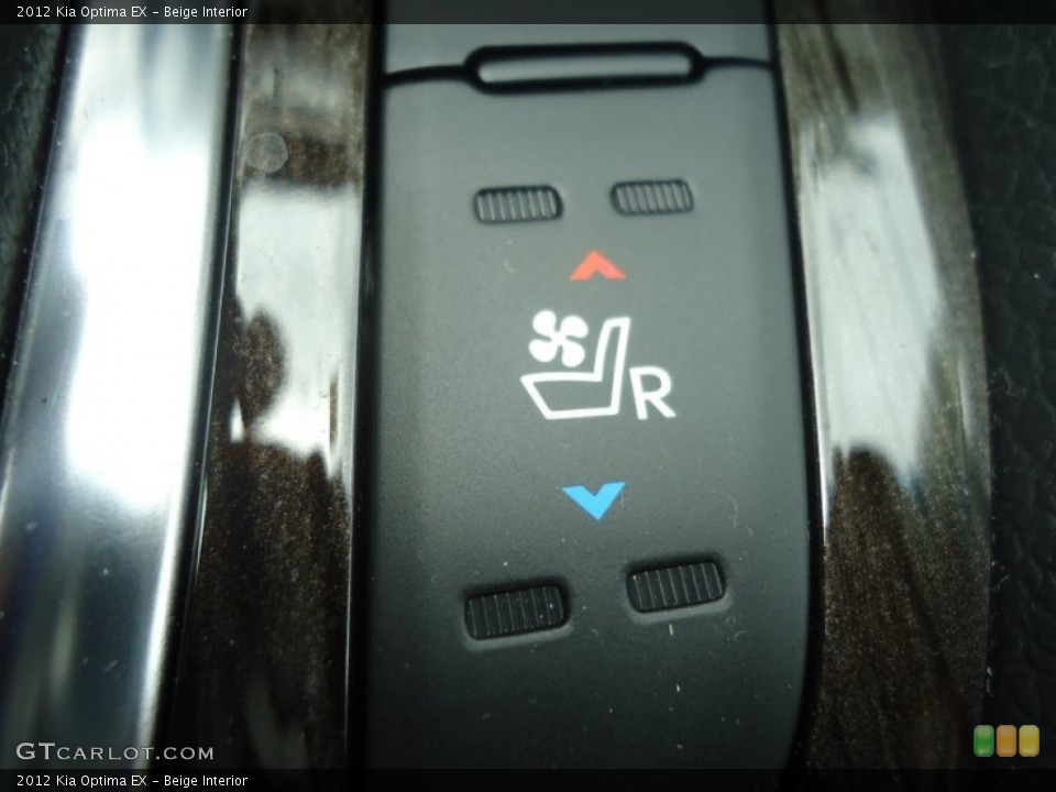 Beige Interior Controls for the 2012 Kia Optima EX #68871537