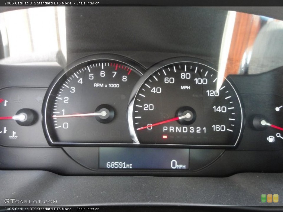 Shale Interior Gauges for the 2006 Cadillac DTS  #68872395