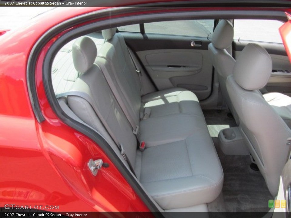 Gray Interior Rear Seat for the 2007 Chevrolet Cobalt SS Sedan #68877981