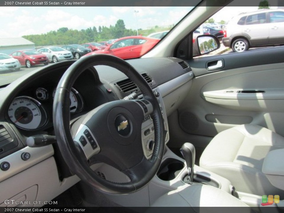 Gray Interior Dashboard for the 2007 Chevrolet Cobalt SS Sedan #68877996