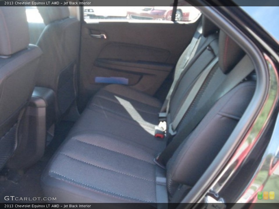 Jet Black Interior Rear Seat for the 2013 Chevrolet Equinox LT AWD #68879559