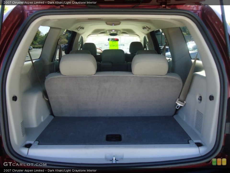 Dark Khaki/Light Graystone Interior Trunk for the 2007 Chrysler Aspen Limited #68880996