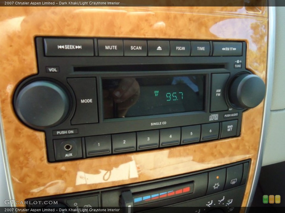Dark Khaki/Light Graystone Interior Audio System for the 2007 Chrysler Aspen Limited #68881119